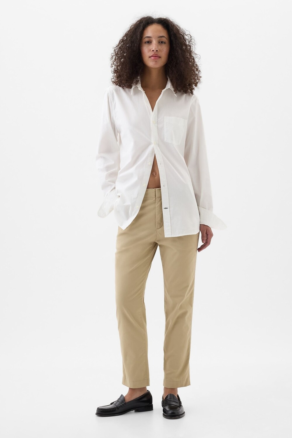 Брюки-Чиносы в деловом стиле с завышенной талией Gap, бежевый
Брюки-Чиносы в деловом стиле с завышенной талией Gap, бежевый