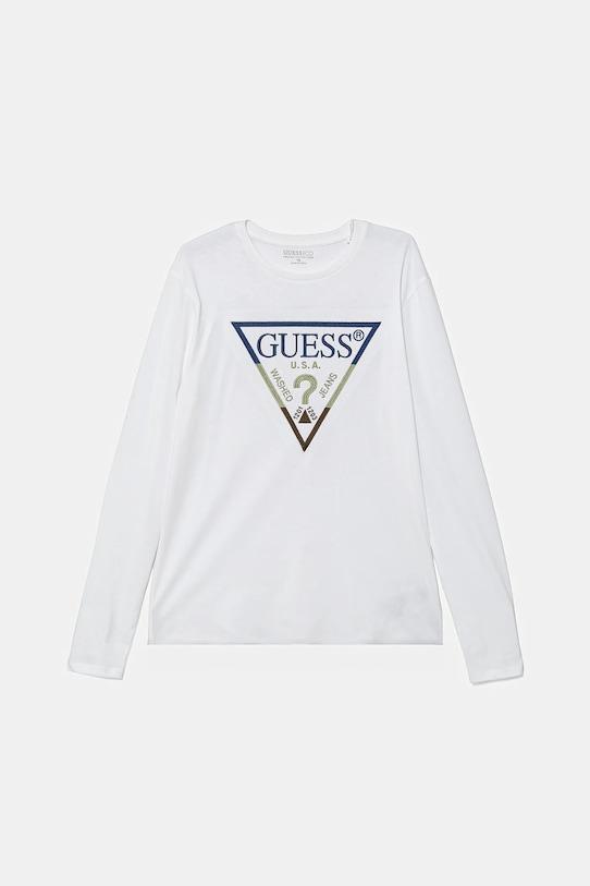 Детская хлопковая водолазка Guess, белый
Детская хлопковая водолазка Guess, белый