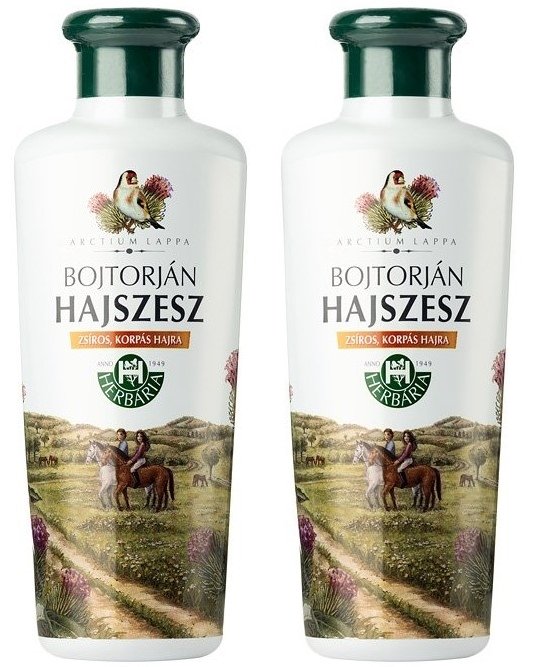 Herbaria Banfi Hajszesz BOJTORJAN Набор для волос: лосьон из лопуха 250 мл x 2 / ПОТЕРЯ РОСТА
Herbaria Banfi Hajszesz BOJTORJAN Набор для волос: лосьон из лопуха 250 мл x 2 / ПОТЕРЯ РОСТА