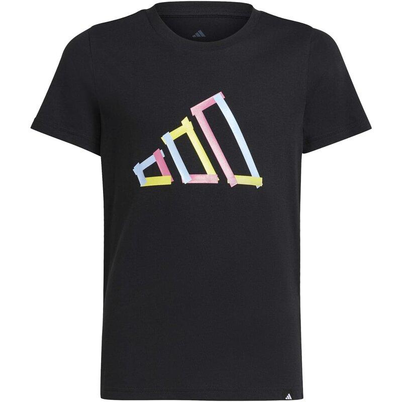 Футболка с технологичным логотипом для детей Adidas, черный
Футболка с технологичным логотипом для детей Adidas, черный