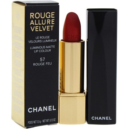 Губная помада Chanel Rouge Allure Velvet, 57 rouge feu, 3,5 г
Губная помада Chanel Rouge Allure Velvet, 57 rouge feu, 3,5 г