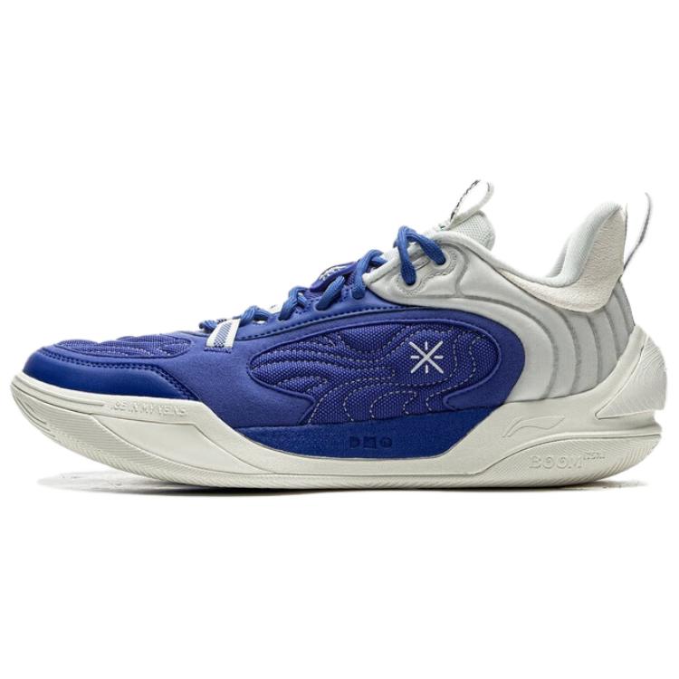 LINING Баскетбольные кроссовки с низкой амортизацией, износостойкие, мужские, сине-белые
LINING Баскетбольные кроссовки с низкой амортизацией, износостойкие, мужские, сине-белые