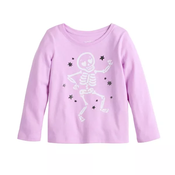 Футболка с длинным рукавом и принтом на Хэллоуин для девочек 4-12 лет Jumping Beans, цвет prple skeltn dancing
Футболка с длинным рукавом и принтом на Хэллоуин для девочек 4-12 лет Jumping Beans, цвет prple skeltn dancing