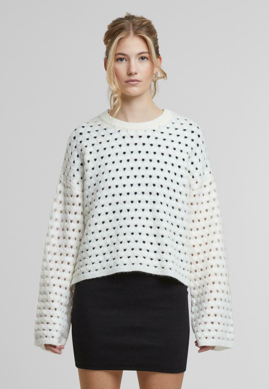 Джемпер NMBRANDY O-NECK Noisy May, молочный 
Джемпер NMBRANDY O-NECK Noisy May, молочный