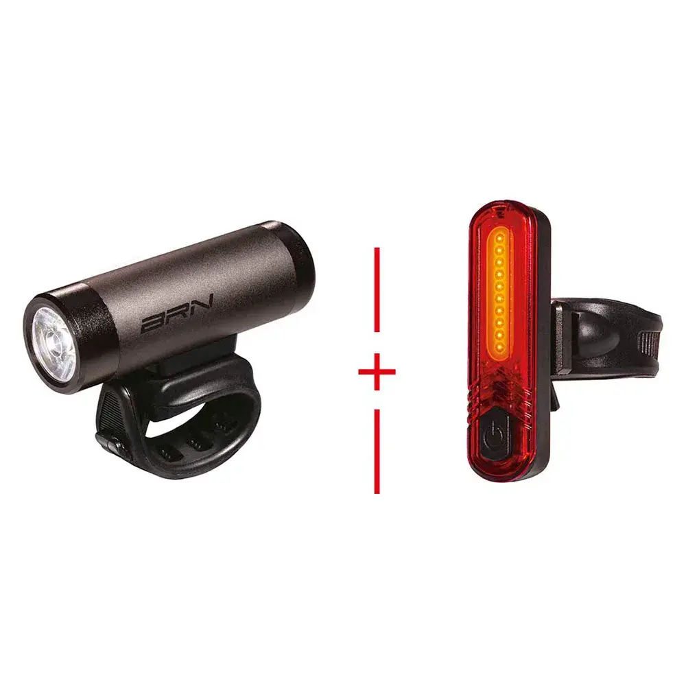 Комплект велосипедных фонарей Brn Roller + Bolt, красный
Комплект велосипедных фонарей Brn Roller + Bolt, красный