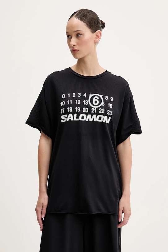 Футболка Salomon x Mm6 Maison Margiela, черный
Футболка Salomon x Mm6 Maison Margiela, черный
