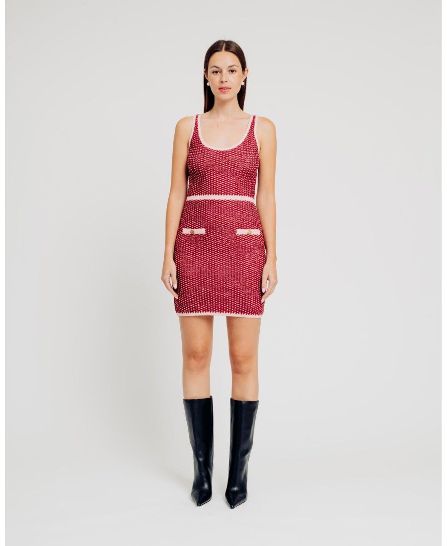 Женское платье LYRA TORN BY RONNY KOBO, Cabernet / ballet slipper
Женское платье LYRA TORN BY RONNY KOBO, Cabernet / ballet slipper