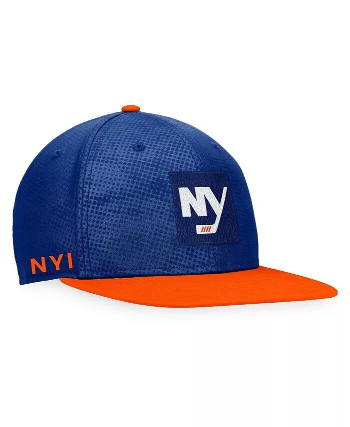 Мужская королевская оранжевая бейсболка New York Islanders Authentic Pro с альтернативным логотипом Snapback Fanatics, синий
Мужская королевская оранжевая бейсболка New York Islanders Authentic Pro с альтернативным логотипом Snapback Fanatics, синий