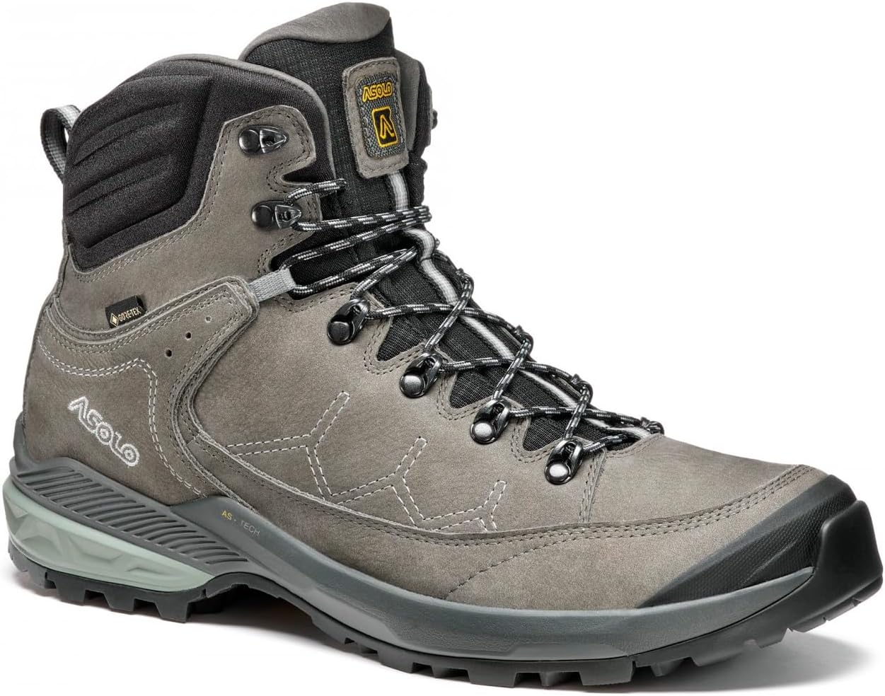 Мужские треккинговые ботинки ASOLO Falcon EVO NBK GV, водонепроницаемые и дышащие, на шнуровке, верх из нубука, подошва с высоким сцеплением, серый
Мужские треккинговые ботинки ASOLO Falcon EVO NBK GV, водонепроницаемые и дышащие, на шнуровке, верх из нубука, подошва с высоким сцеплением, серый