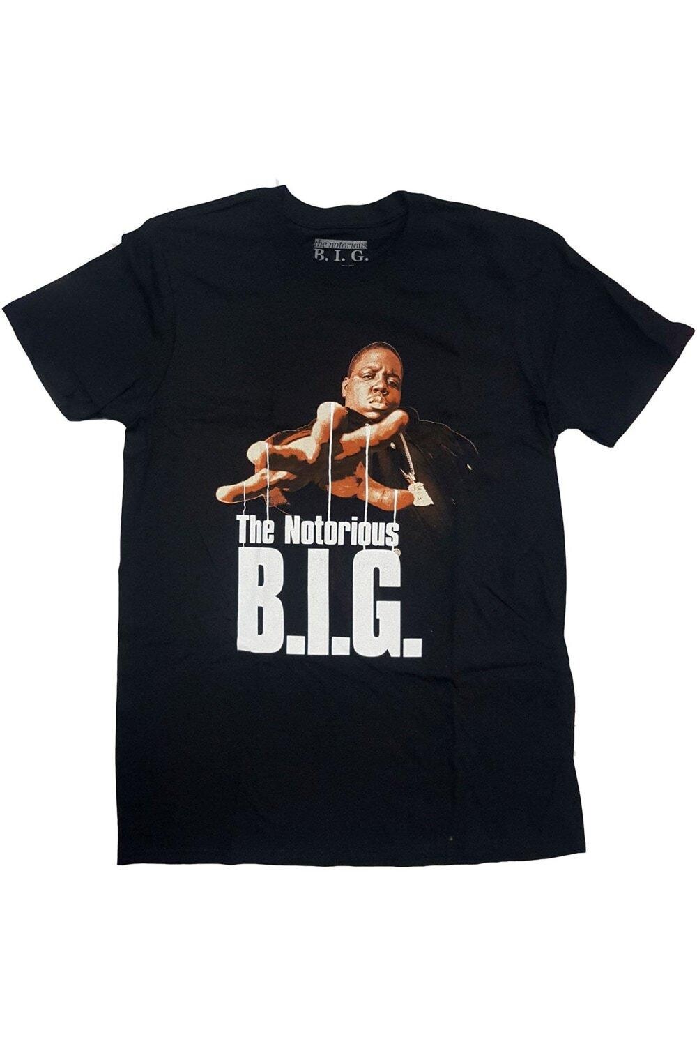 Хлопковая футболка с завязками Biggie Smalls, черный
Хлопковая футболка с завязками Biggie Smalls, черный