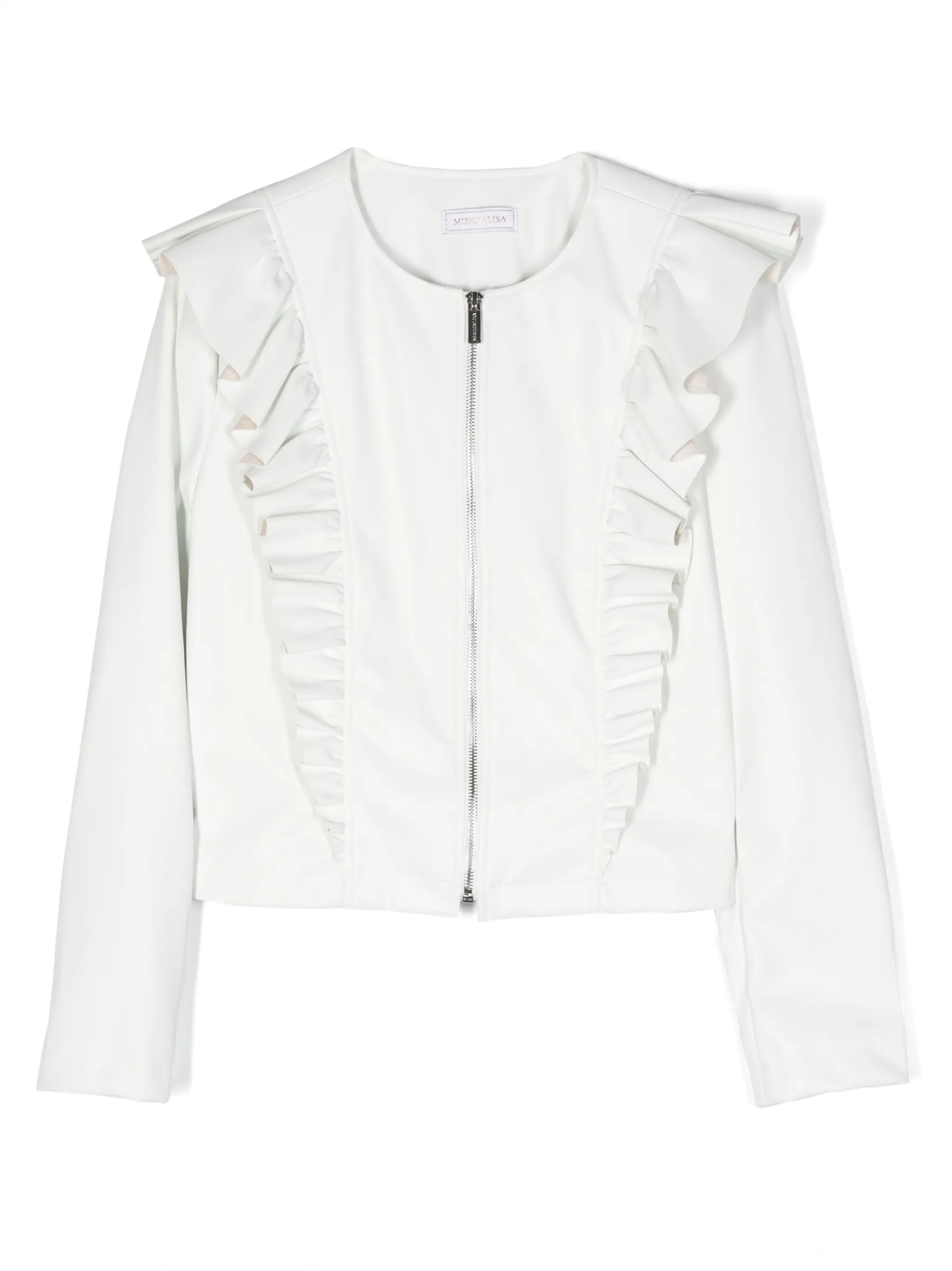 Толстовка на молнии Monnalisa, белый
Толстовка на молнии Monnalisa, белый