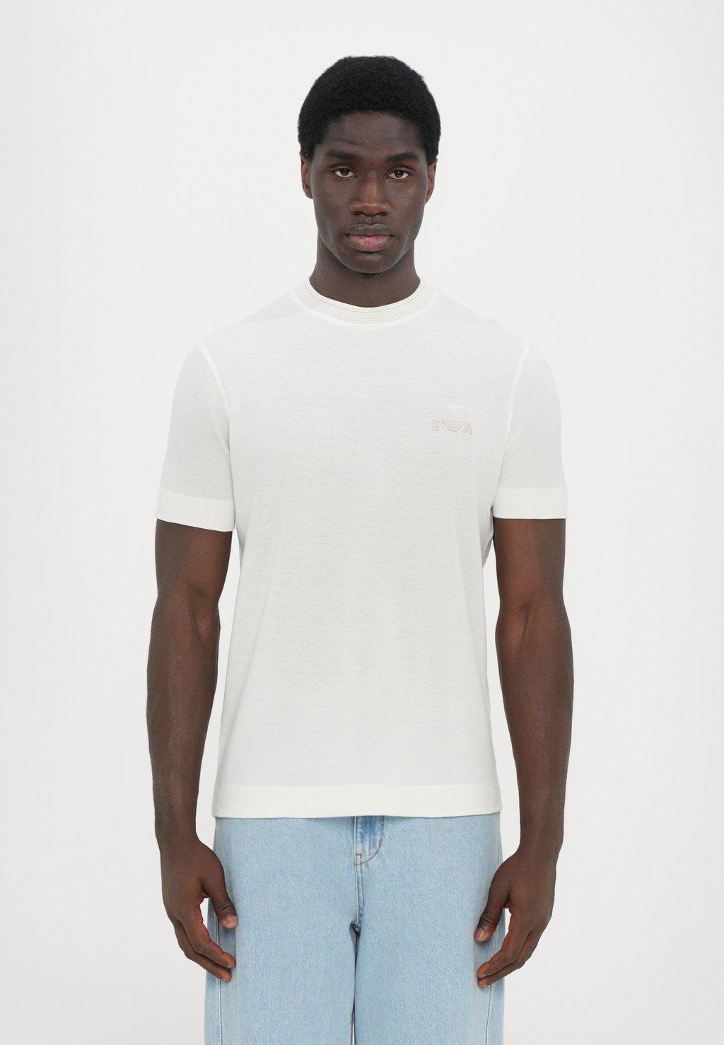 Базовая футболка Emporio Armani, кремовый
Базовая футболка Emporio Armani, кремовый