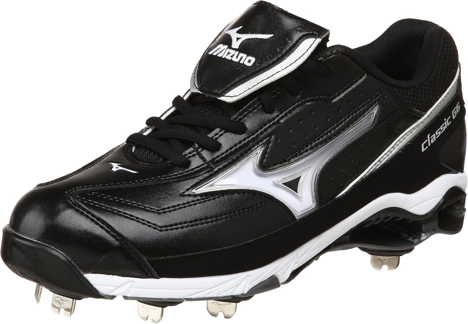 Мужские кроссовки Mizuno 9-Spike Classic G6 Low Switch, черно-белый
Мужские кроссовки Mizuno 9-Spike Classic G6 Low Switch, черно-белый