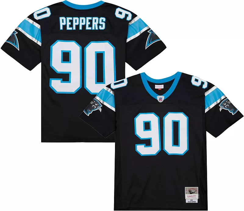 Мужская футболка Mitchell & Ness Carolina Panthers Julius Peppers № 90, 2003, черная
Мужская футболка Mitchell & Ness Carolina Panthers Julius Peppers № 90, 2003, черная