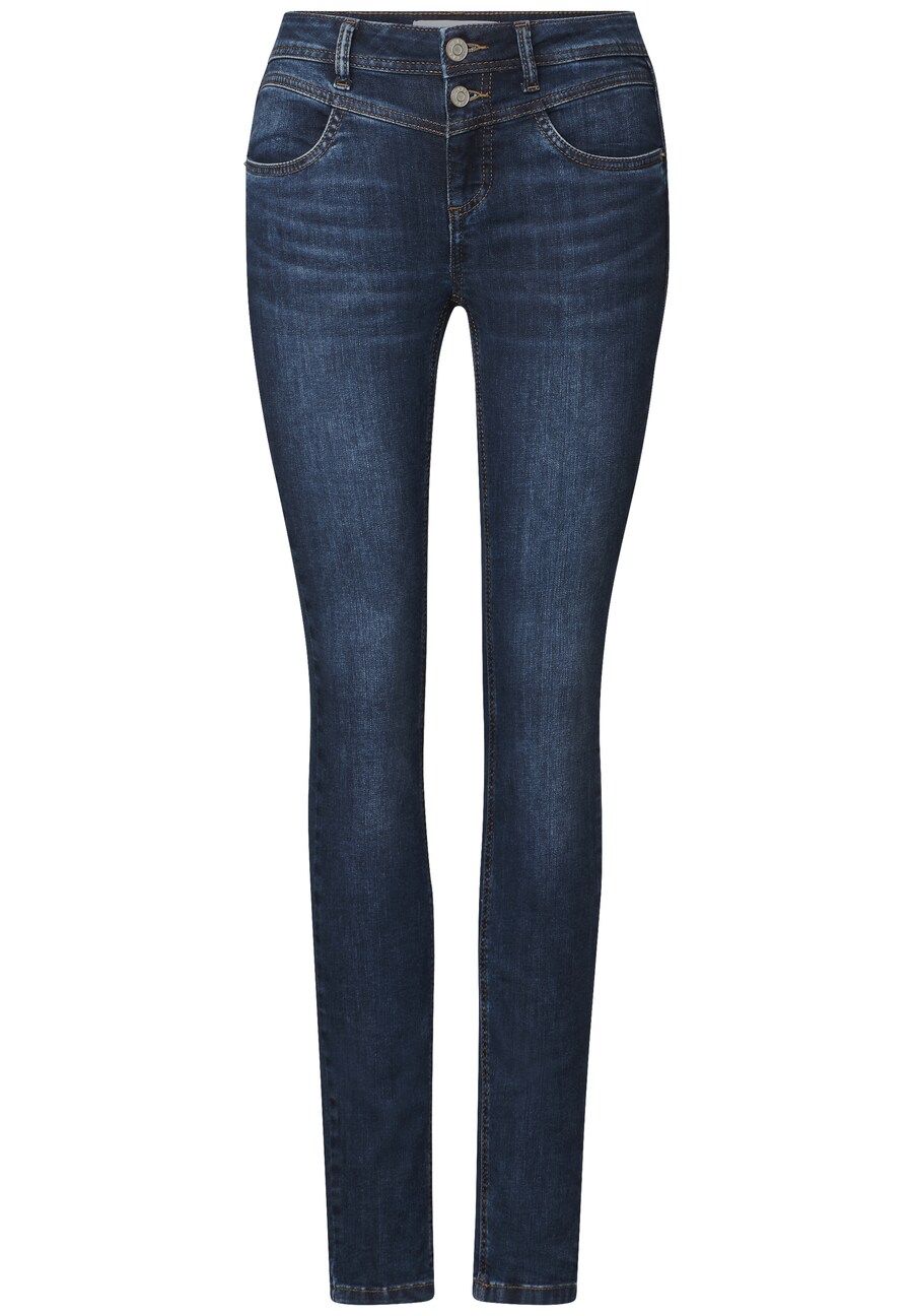 Узкие джинсы STREET ONE, синий
Узкие джинсы STREET ONE, синий