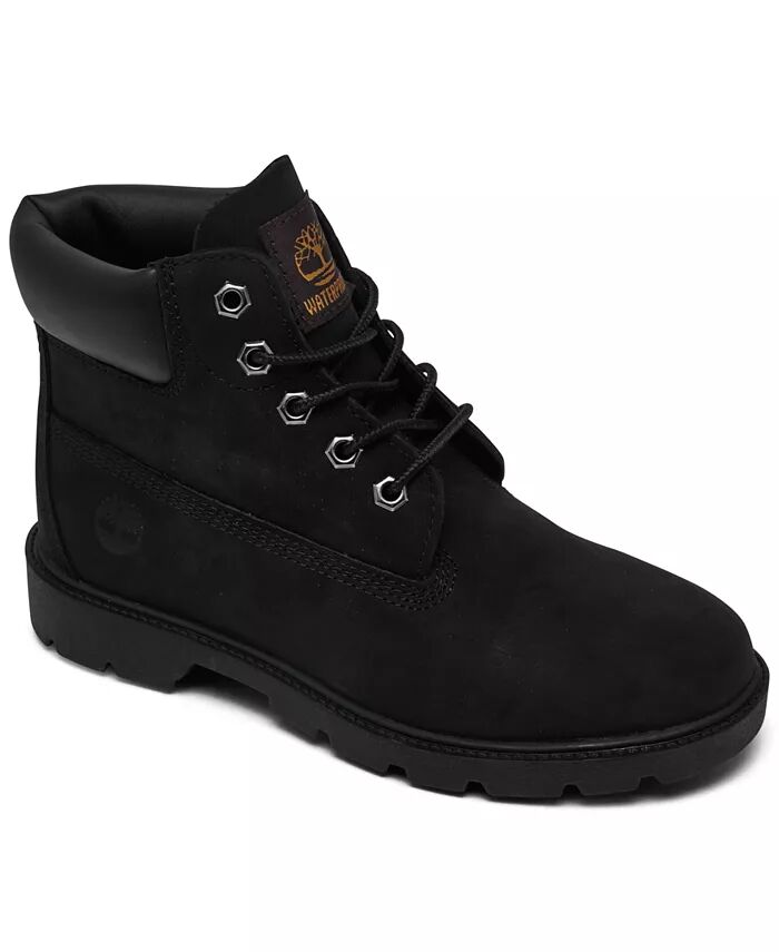 Классические водонепроницаемые ботинки для маленьких детей высотой 6 дюймов от Finish Line Timberland, черный
Классические водонепроницаемые ботинки для маленьких детей высотой 6 дюймов от Finish Line Timberland, черный