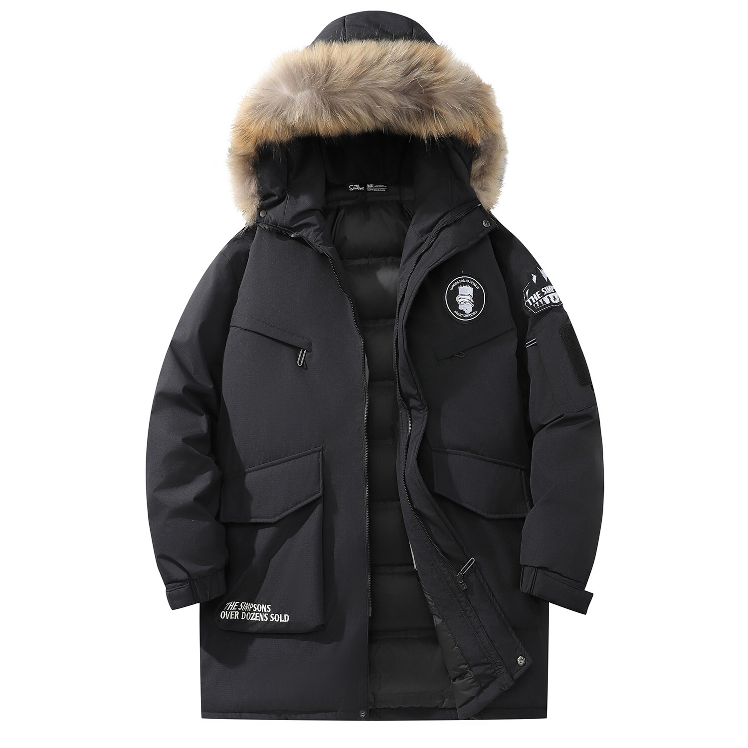 The Simpsons Пуховик унисекс «Симпсоны», Черный
The Simpsons Пуховик унисекс «Симпсоны», Черный