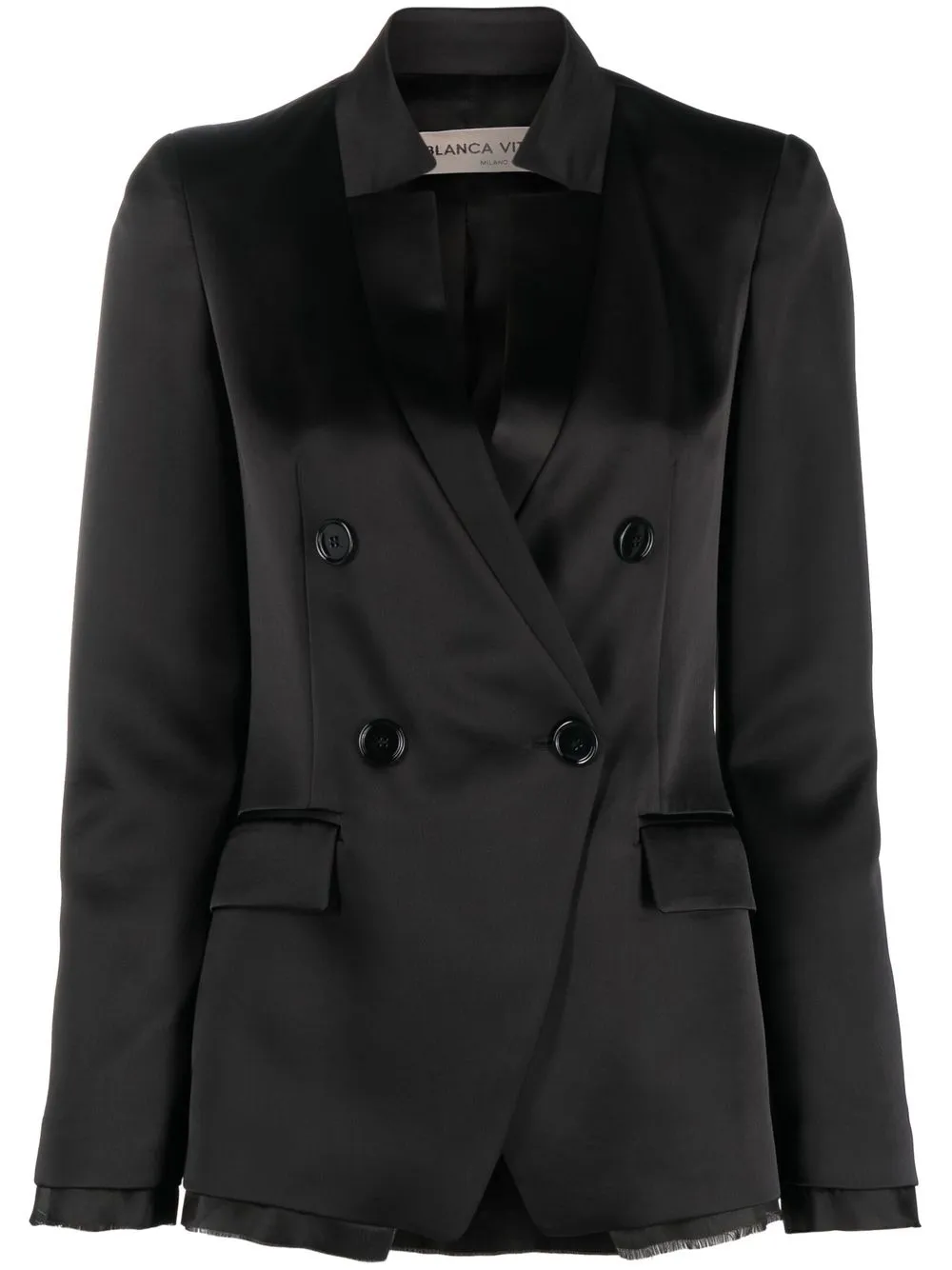 Двубортный блейзер Blanca Vita, черный
Двубортный блейзер Blanca Vita, черный