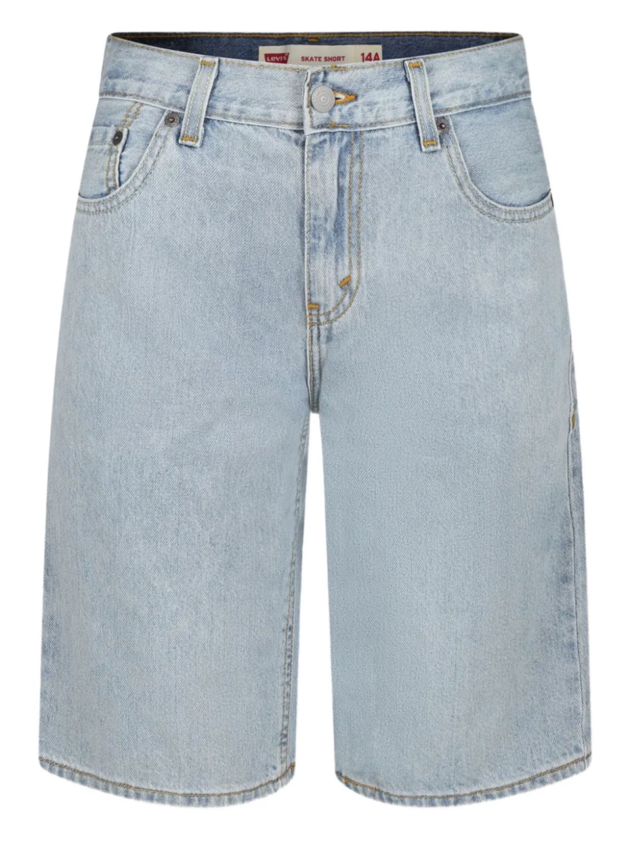 Шорты из стираного денима Levi's Kids, синий 
Шорты из стираного денима Levi's Kids, синий