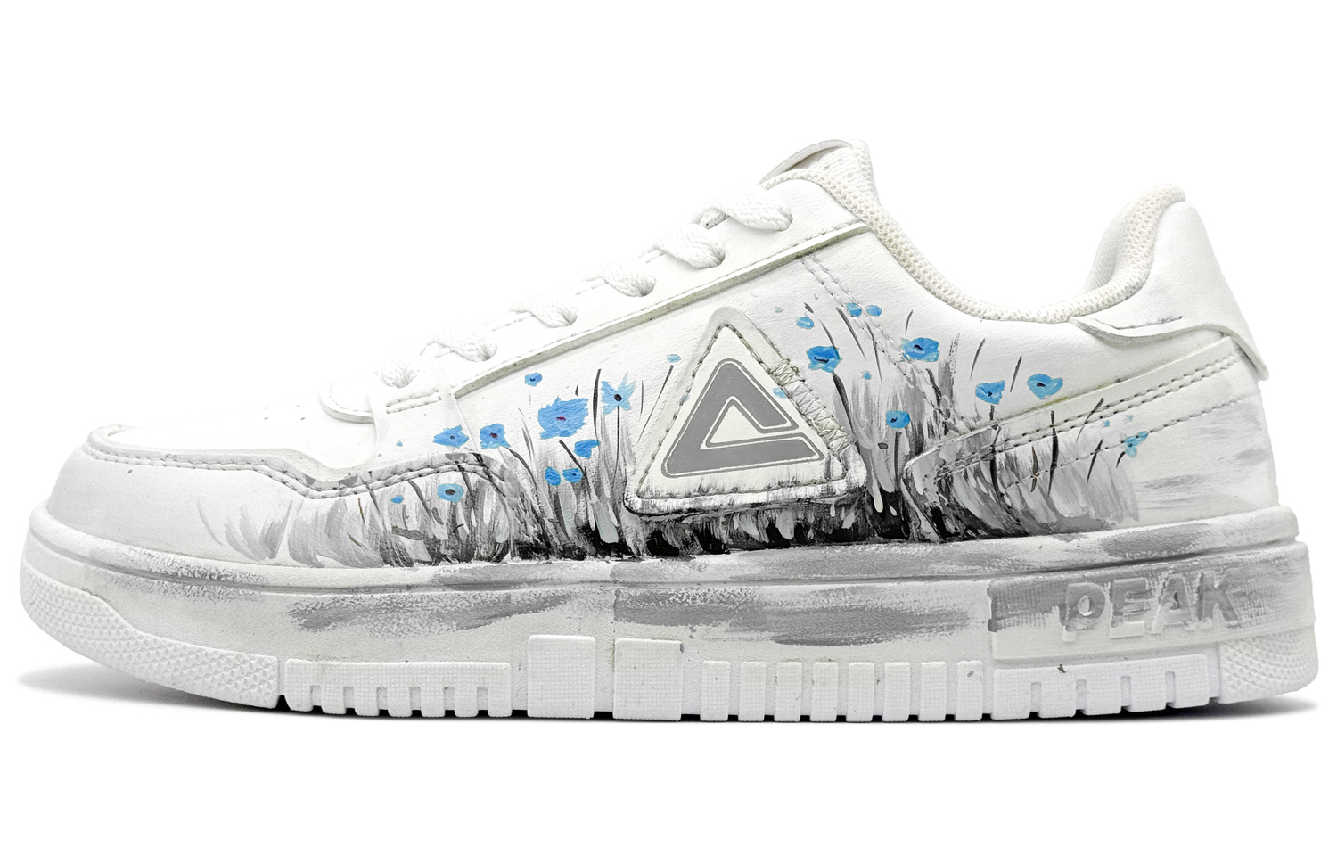 PEAK Скользоустойчивые износостойкие дышащие низкие скейтерские кроссовки унисекс серо-белые, цвет Gray White
PEAK Скользоустойчивые износостойкие дышащие низкие скейтерские кроссовки унисекс серо-белые, цвет Gray White