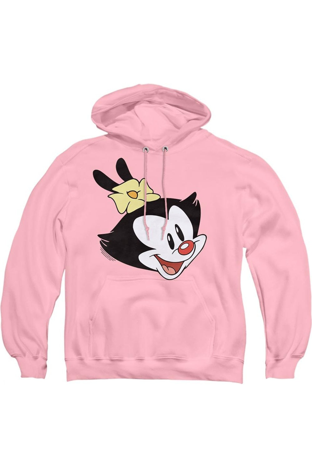 Толстовка с капюшоном Animaniacs Dot Head для взрослых Gildan, розовый 
Толстовка с капюшоном Animaniacs Dot Head для взрослых Gildan, розовый