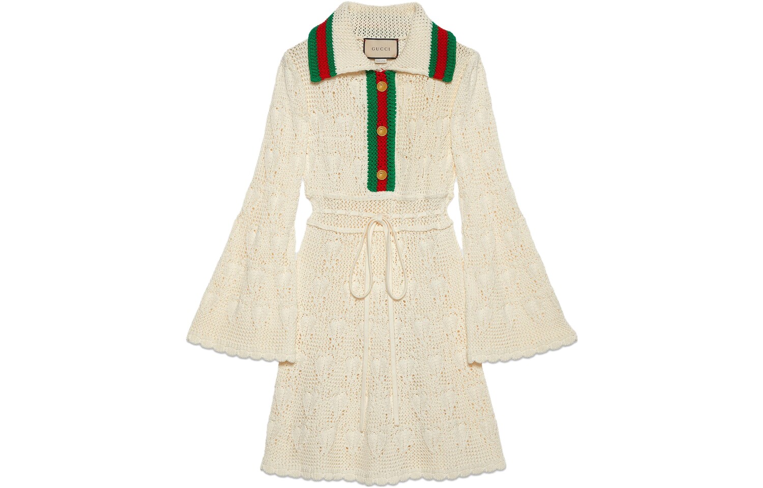 Платье Gucci с длинными рукавами, слоновая кость
Платье Gucci с длинными рукавами, слоновая кость