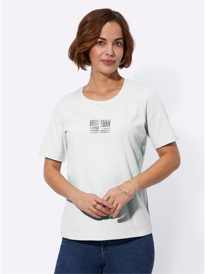 Рубашка с короткими рукавами цвета экрю WITT WEIDEN
Рубашка с короткими рукавами цвета экрю WITT WEIDEN