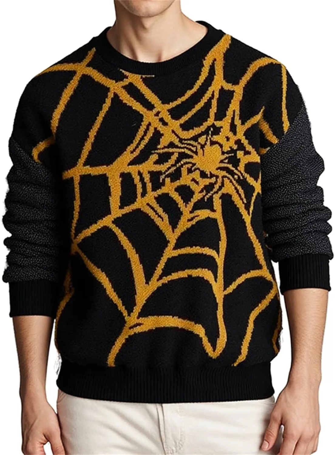 Мужской свитшот с круглым вырезом и принтом YJFZYYJJ
Мужской свитшот с круглым вырезом и принтом YJFZYYJJ