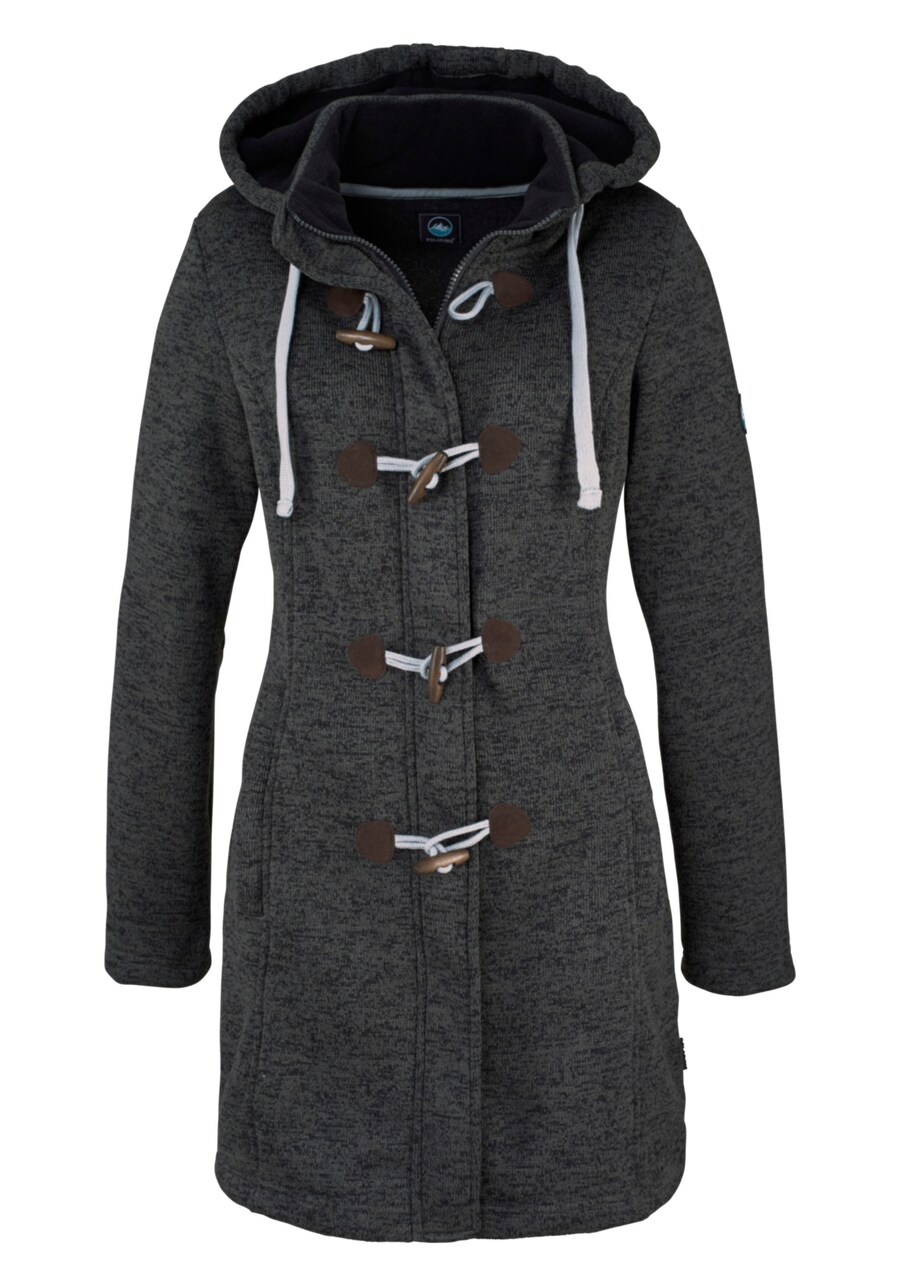 Спортивная флисовая куртка POLARINO, темно-серый 
Спортивная флисовая куртка POLARINO, темно-серый