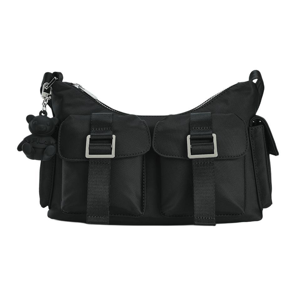 FILA Тканевая мини-сумка через плечо женская черная, Black
FILA Тканевая мини-сумка через плечо женская черная, Black