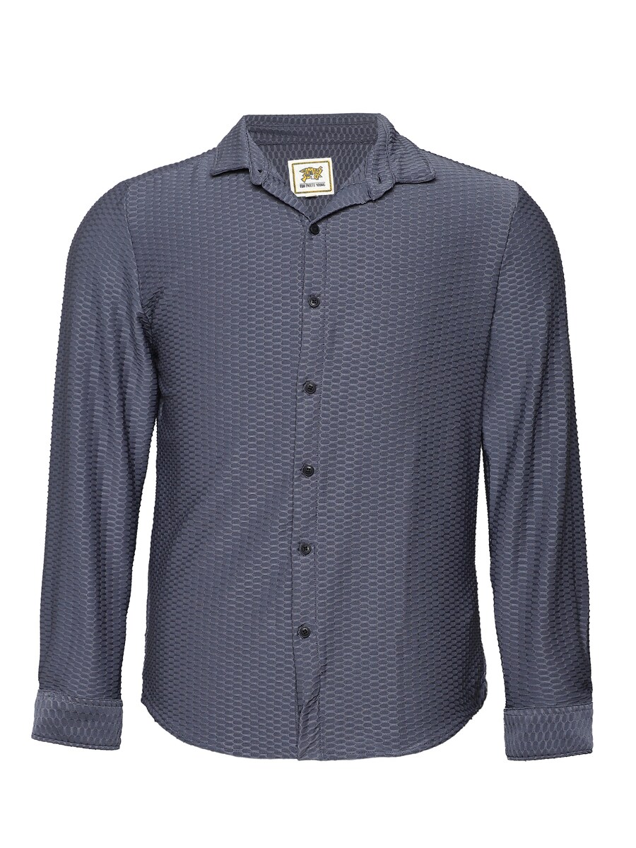 Рубашка на пуговицах классического кроя Campus Sutra Wendy, серый
Рубашка на пуговицах классического кроя Campus Sutra Wendy, серый