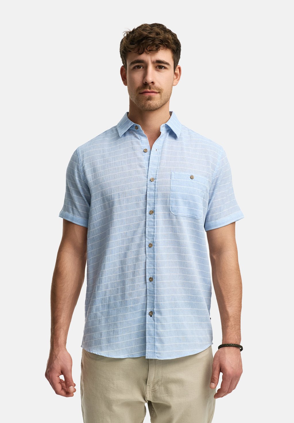Рубашка KURZARM WAY INDICODE JEANS, светло-голубой
Рубашка KURZARM WAY INDICODE JEANS, светло-голубой