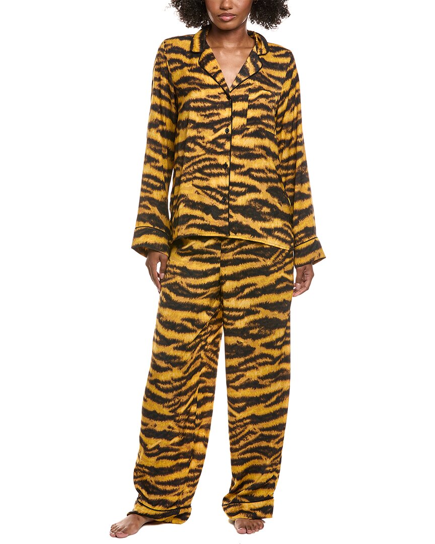 Пижамный комплект DKNY из 2 предметов: топ и брюки Dkny, желтый
Пижамный комплект DKNY из 2 предметов: топ и брюки Dkny, желтый