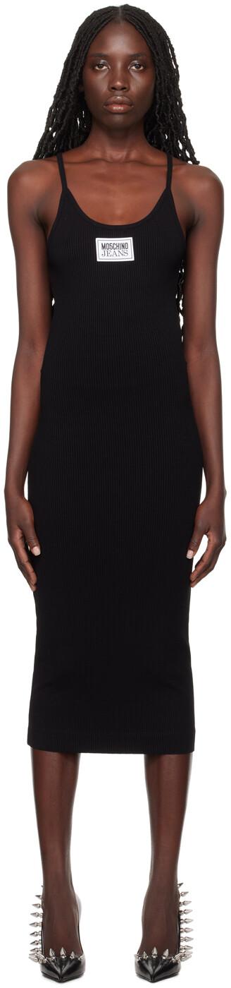 Черное платье-миди с нашивками Moschino Jeans, Черный, Черное платье-миди с нашивками Moschino Jeans
Черное платье-миди с нашивками Moschino Jeans, Черный, Черное платье-миди с нашивками Moschino Jeans