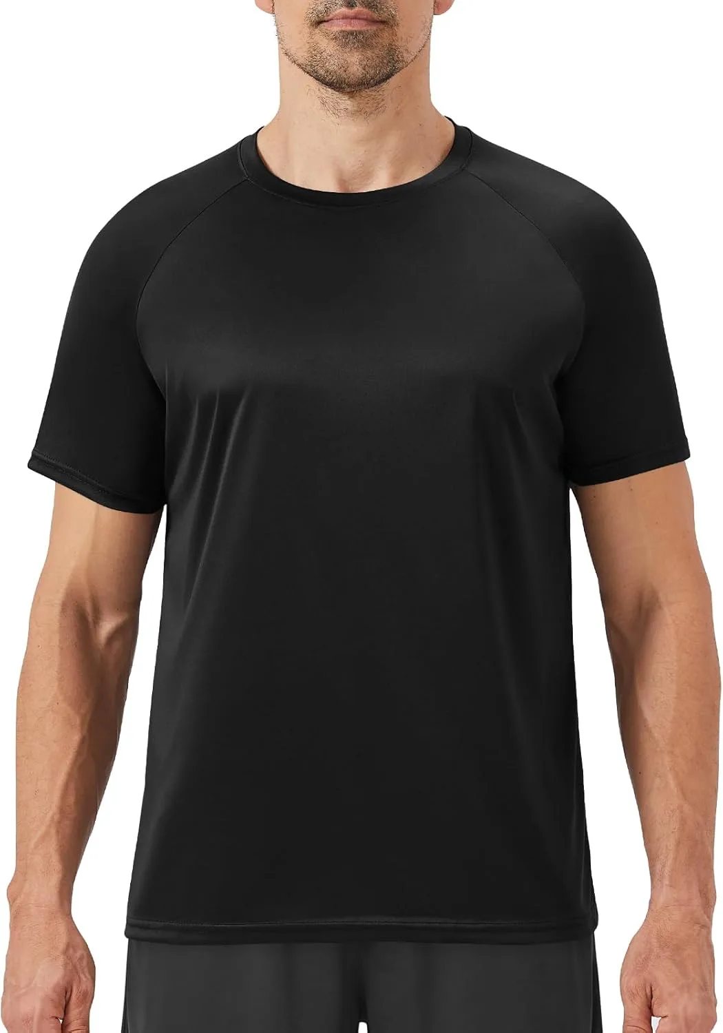 Футболка мужская для тренировок Black Quick Dry Moisture Wicking с коротким рукавом BOOJO
Футболка мужская для тренировок Black Quick Dry Moisture Wicking с коротким рукавом BOOJO