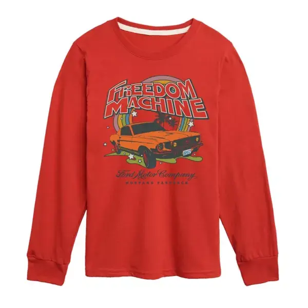 Футболка с длинным рукавом и принтом Ford Freedom Machine для мальчиков 8-20 лет Licensed Character, красный
Футболка с длинным рукавом и принтом Ford Freedom Machine для мальчиков 8-20 лет Licensed Character, красный