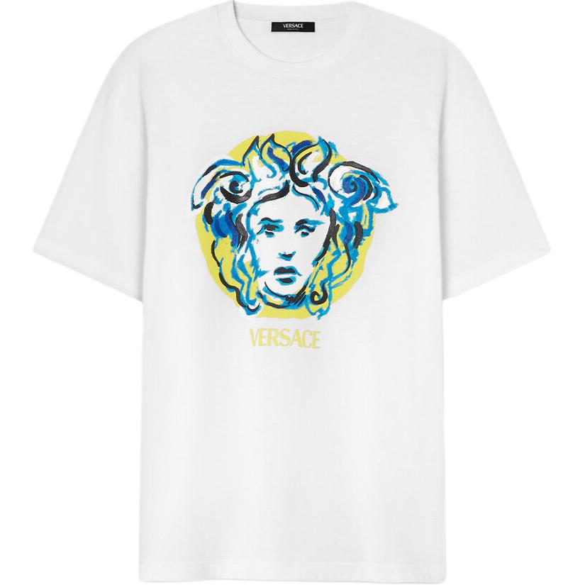 Футболка с изображением Медузы Versace, белый
Футболка с изображением Медузы Versace, белый