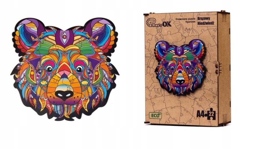 Пазл деревянный ЭКО 22 Бурый Медведь А4 PuzA4-01727 Inna marka
Пазл деревянный ЭКО 22 Бурый Медведь А4 PuzA4-01727 Inna marka