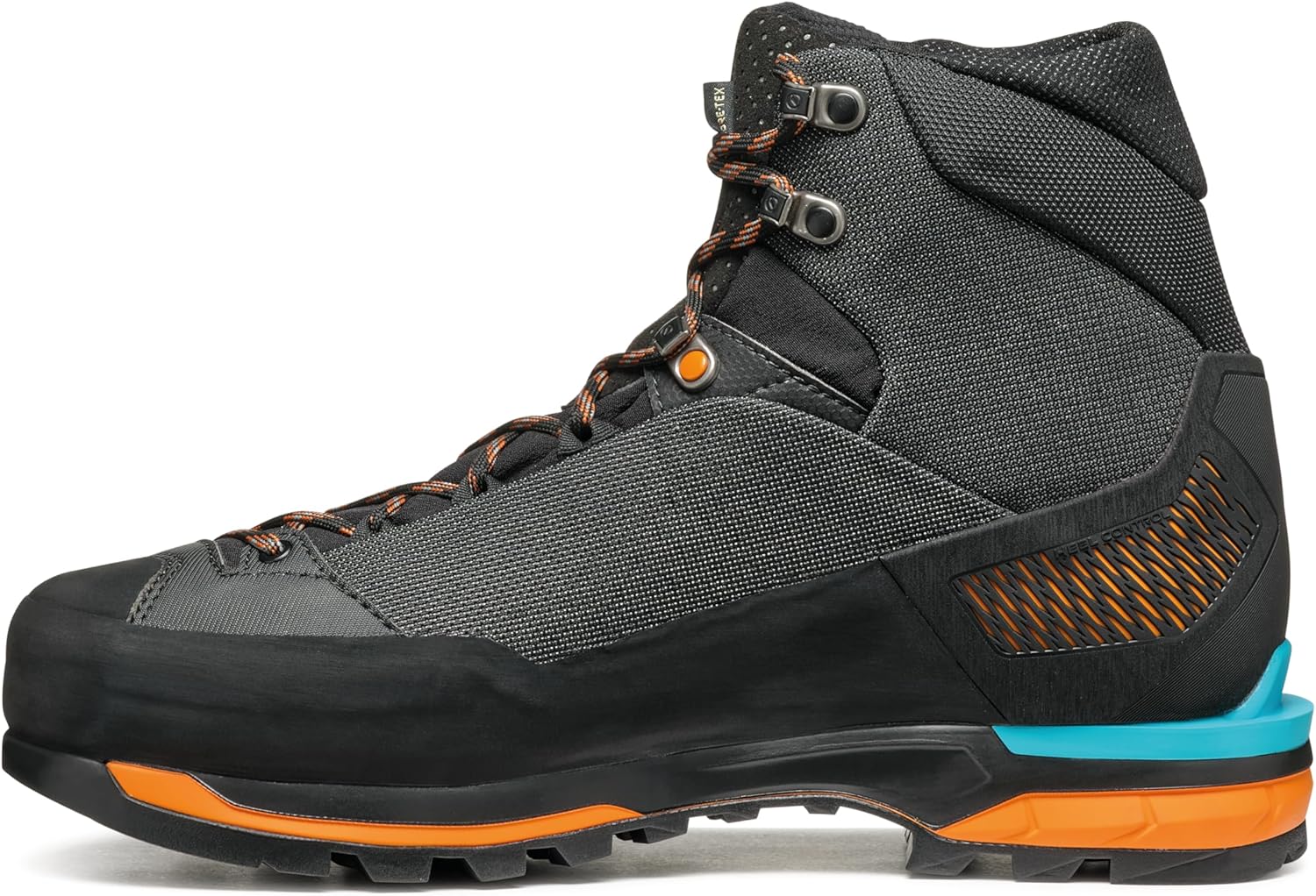 Мужские ботинки SCARPA Zodiac Tech LT GTX водонепроницаемые с Gore-Tex для походов, треккинга и альпинизма, Anthracite/Tonic
Мужские ботинки SCARPA Zodiac Tech LT GTX водонепроницаемые с Gore-Tex для походов, треккинга и альпинизма, Anthracite/Tonic