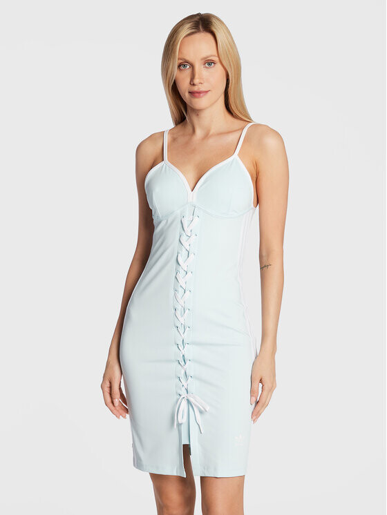 Летнее платье приталенного кроя Adidas, синий
Летнее платье приталенного кроя Adidas, синий