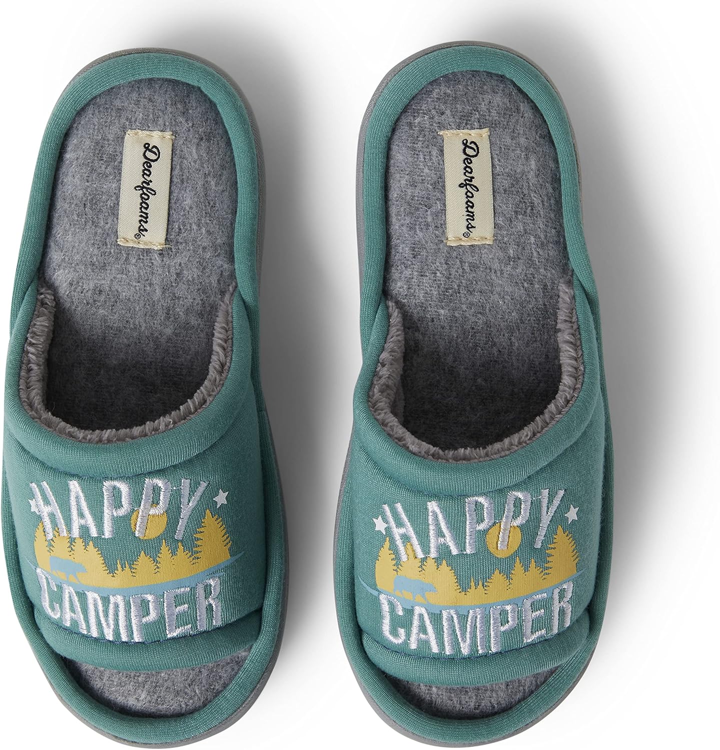 Домашние тапочки Dearfoams для семьи, летние сандалии для кемпинга, для дома и улицы, зеленый
Домашние тапочки Dearfoams для семьи, летние сандалии для кемпинга, для дома и улицы, зеленый