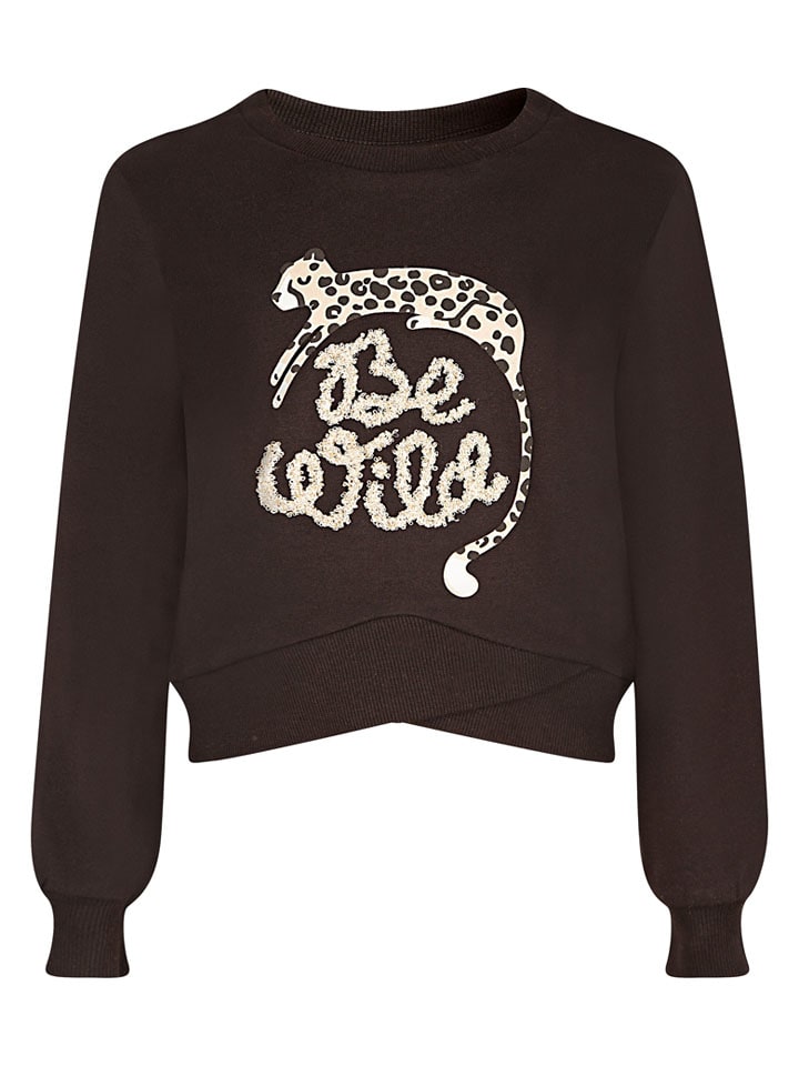 Свитер черного цвета happy girls by Eisend
Свитер черного цвета happy girls by Eisend