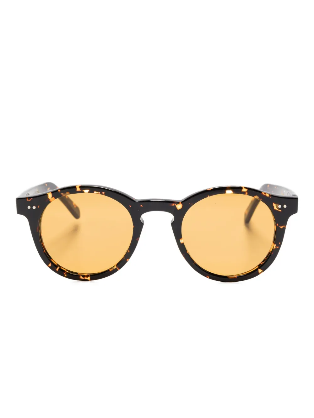 Солнцезащитные очки Danny в круглой оправе из черепаховой кожи Family Affair, коричневый
Солнцезащитные очки Danny в круглой оправе из черепаховой кожи Family Affair, коричневый