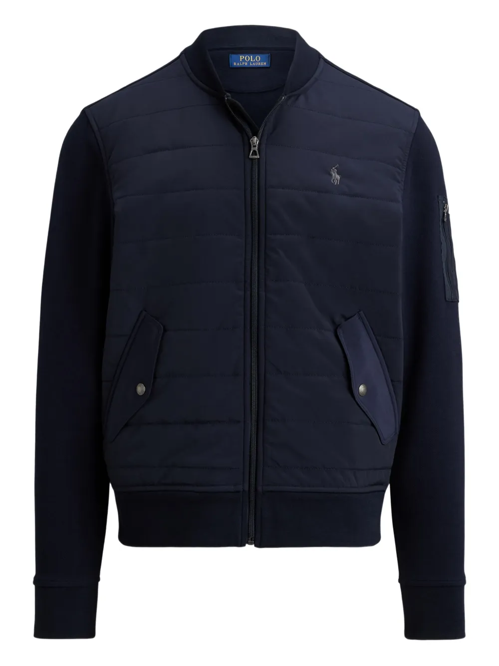 Стеганый бомбер на молнии Polo Ralph Lauren, синий
Стеганый бомбер на молнии Polo Ralph Lauren, синий