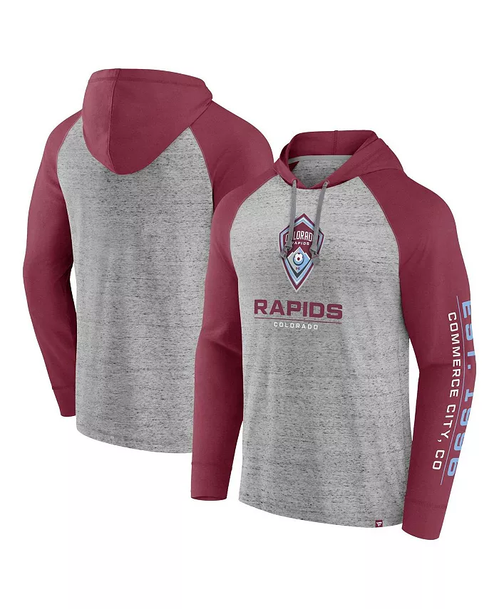 Мужская толстовка с капюшоном Colorado Rapids Deflection реглан на молнии Fanatics
Мужская толстовка с капюшоном Colorado Rapids Deflection реглан на молнии Fanatics