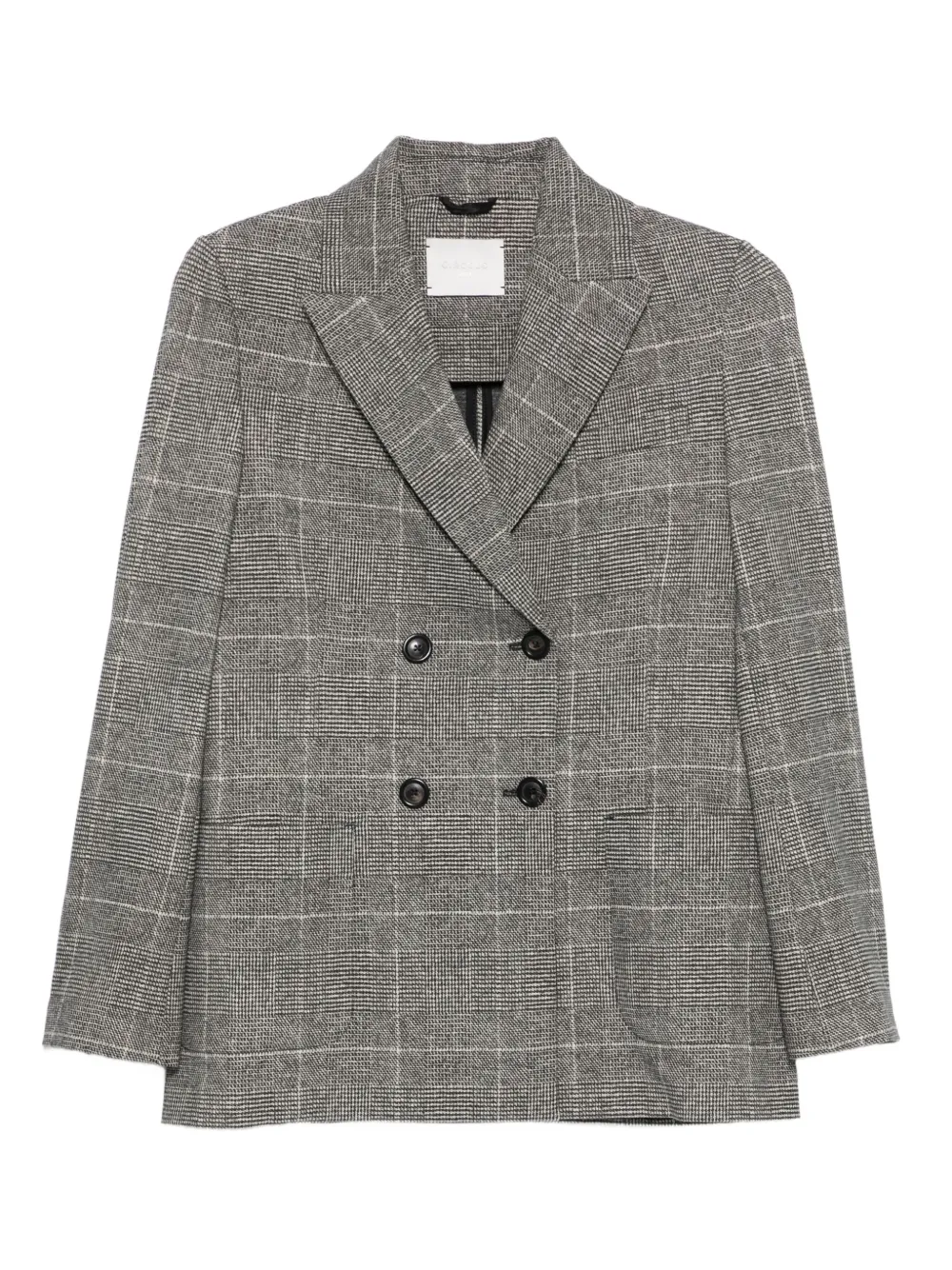 Двубортный пиджак в клетку Circolo 1901, серый
Двубортный пиджак в клетку Circolo 1901, серый