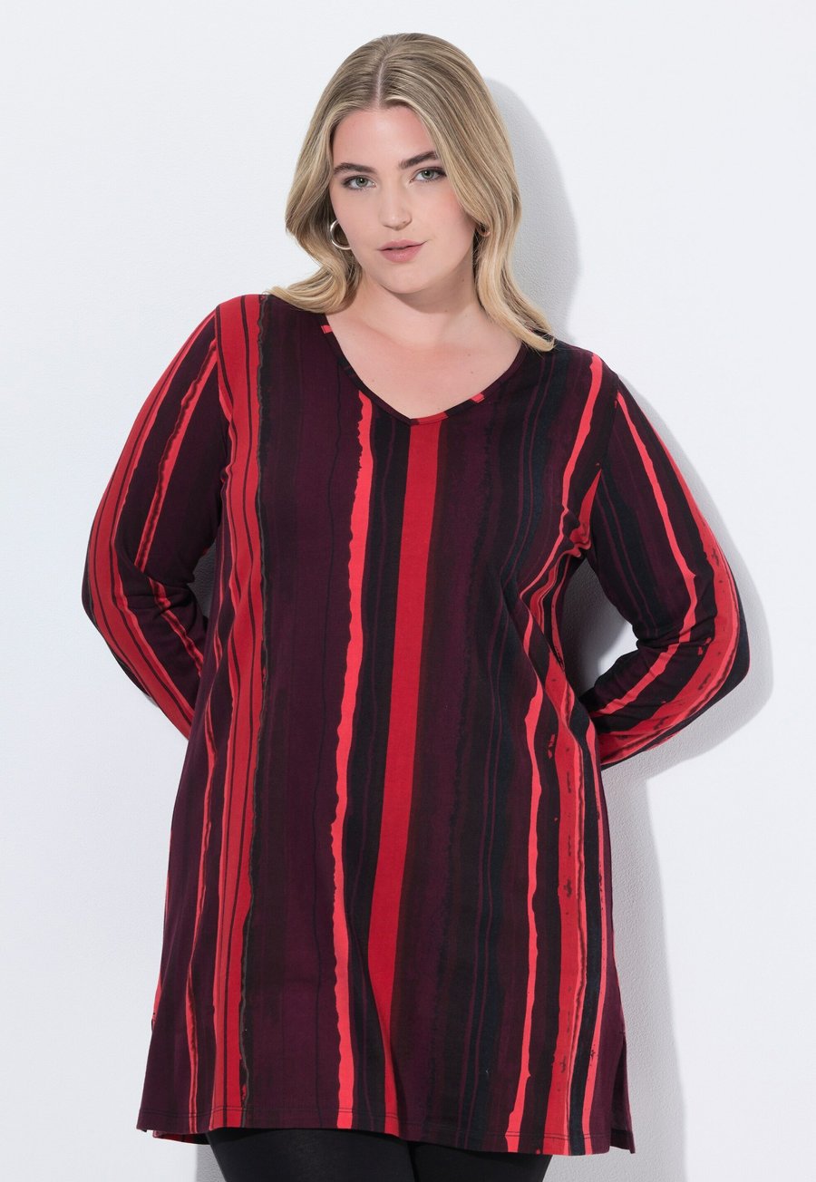 Топ Ulla Popken Long sleeved top, Ruby Red/Red
Топ Ulla Popken Long sleeved top, Ruby Red/Red