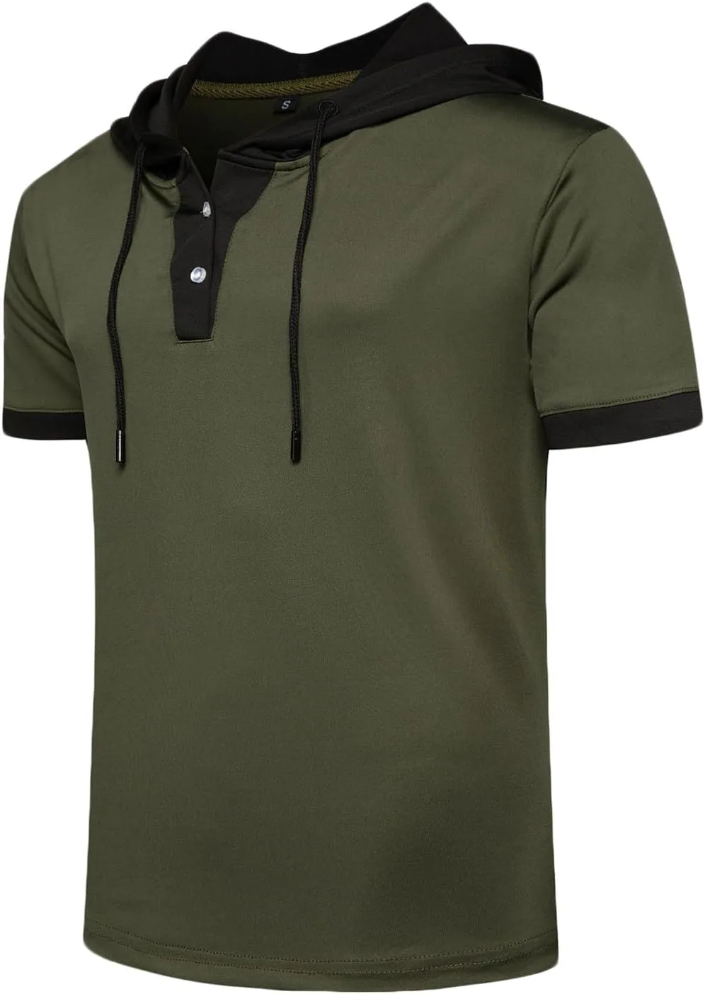 Футболка Muscularfit мужская летняя свободного кроя с коротким рукавом и капюшоном на шнурке
Футболка Muscularfit мужская летняя свободного кроя с коротким рукавом и капюшоном на шнурке