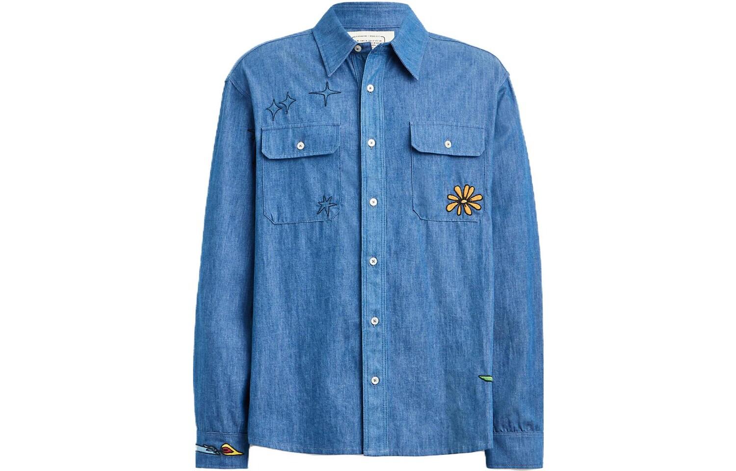 Мужская рубашка COACH, цвет Blue
Мужская рубашка COACH, цвет Blue