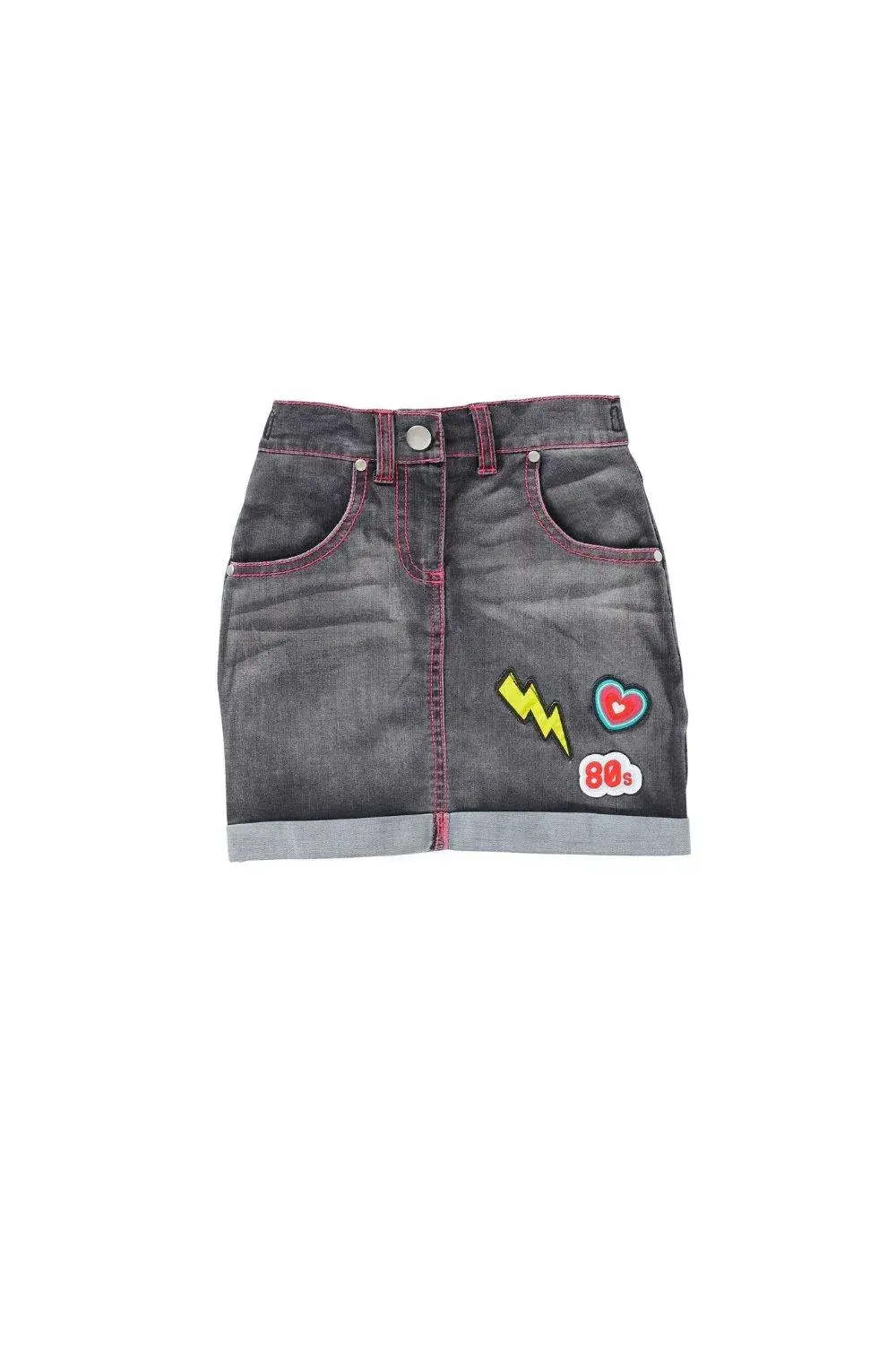 Джинсовая юбка в стиле поп 80-х Cozy n Dozy, серый
Джинсовая юбка в стиле поп 80-х Cozy n Dozy, серый